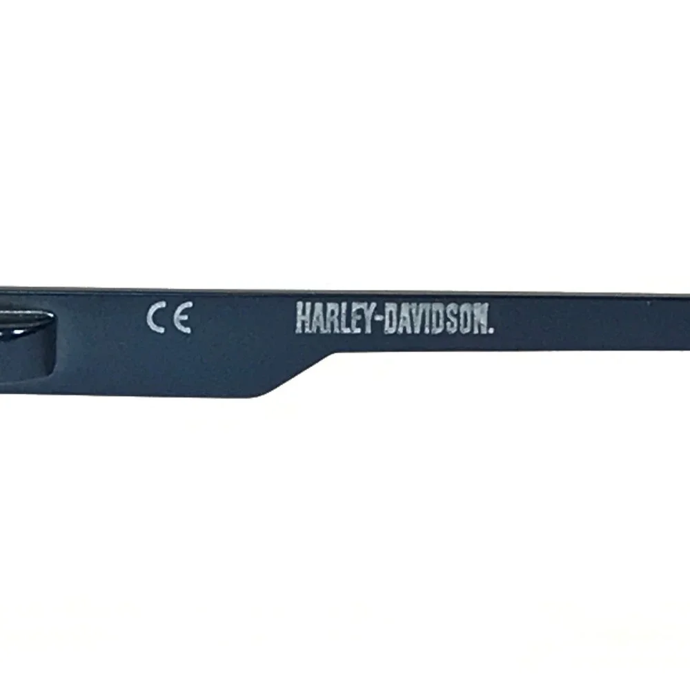Harley Davidson Eyeglasses Frames Kids HDT 120 NV Blue Rectangular 48-16-130